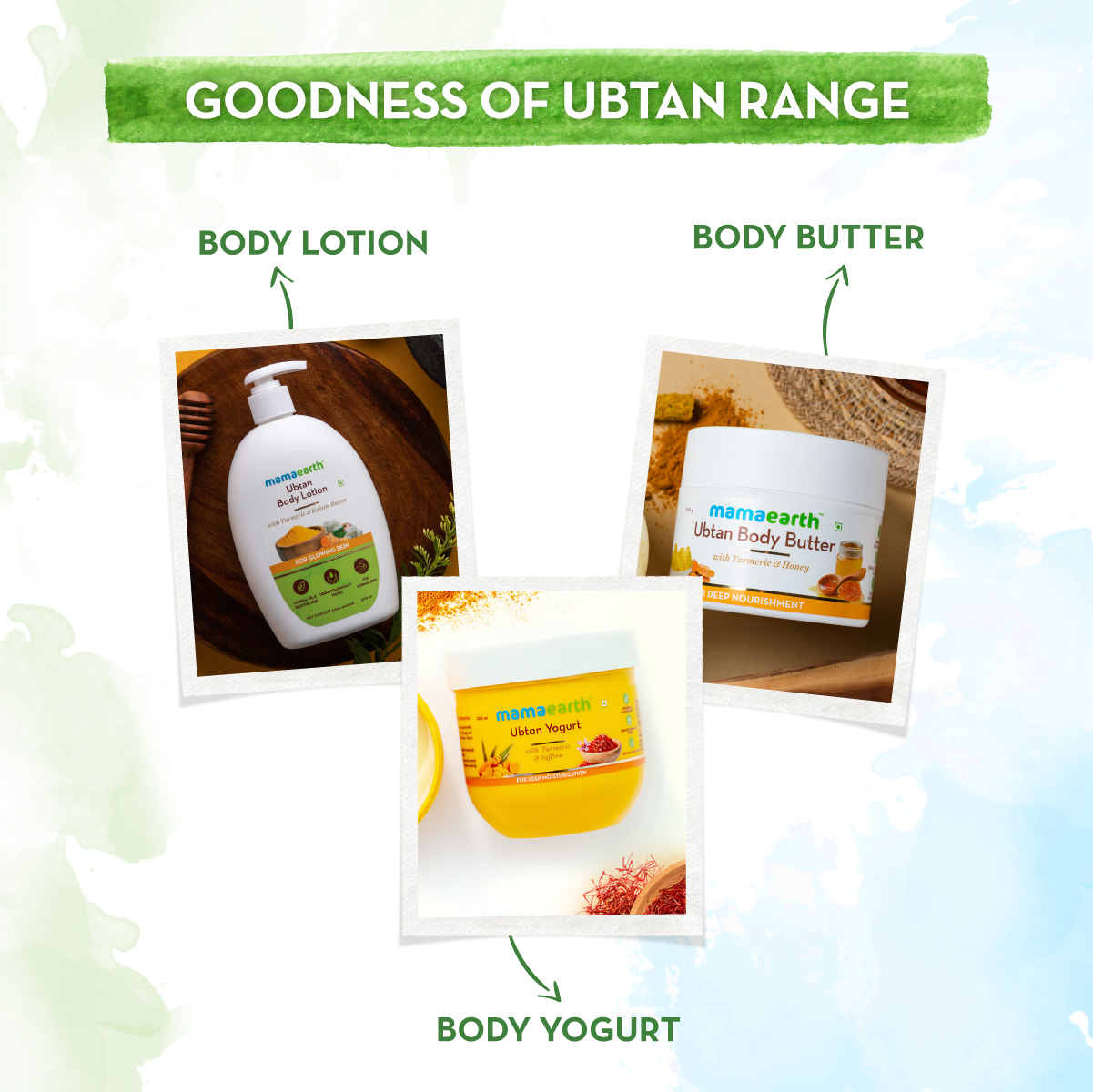 Ubtan Body Wash With Turmeric Saffron Mamaearth